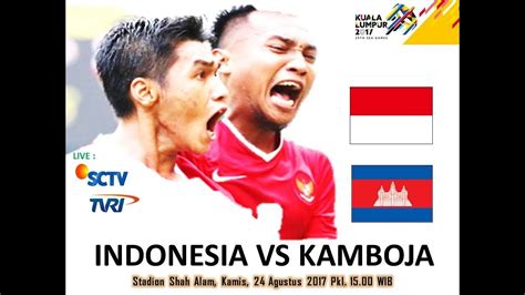 indonesia vs cambodia sea games 2017